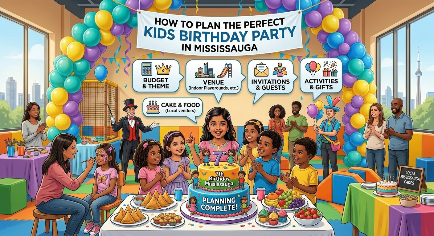 How to Plan the Perfect Kids Birthday Party in Mississauga